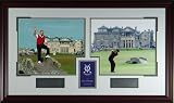 Jack Nickalus & Tiger Woods - Unsigned & Framed - Collage Display
