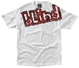 Blind Large Original Logo T-Shirt - White - Size S by Blind