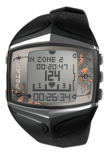 Polar FT60 Women's Heart Rate Monitor Watch (Black)