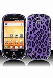 Samsung T589 Gravity Smart Graphic Case - Purple/Black Leopard (Free HandHe ....