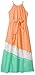 Amy Byer Girls' Sleeveless Colorblock Dress with Lace Inset