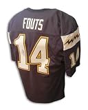 Autographed Dan Fouts San Diego Chargers Throwback Blue Jersey