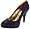 Dark Blue Suede