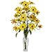 Nearly Natural Cosmos w/Vase Silk Flower Arrangement