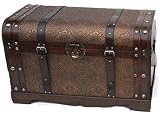 Review Buyers Choice USA  / Wooden Storage Trunk Victorian Hope Chest Treasure Box