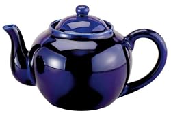 Harold Imports 75-Ounce Capacity Teapot, Cobalt