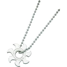 Stainless Steel Sun Burst Mens Necklace Jewelry 22
