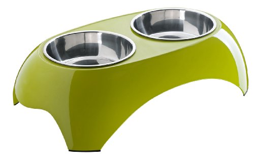 Hunter 91823 Melamin-Tisch mit 2 N&auml;pfen Gr. L, 51 x 30 x 13.3 cm, lemon Preisvergleich
