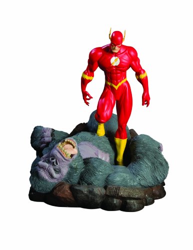  : The Flash vs. Gorilla Grodd Mini Statue