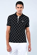 Short Sleeve Diamond Print Anti-uv Pique Polo