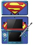 Superman Man of Steel Game Skin for Nintendo 3DS Console