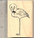 Flamingo Rubber Stamp