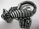 Pewter Western Scorpion Zodiac Belt Buckle