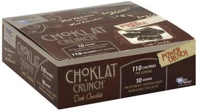 Power Crunch Bar - Chocolate Milk - Case of 12 - 1.4 oz