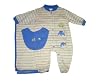 Rumble Tumble Newborn Boys 3pc Tow Truck Footed Coverall Set