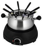 Edelstahl Fondue mit 8 Gabeln Elta FO 200N