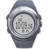 Men's Timex Expedition Altimeter Digital Watch - Gray/ Purple Strap