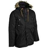 Hurley Mens Mountain Parka Jacket