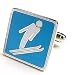Skier Cufflinks