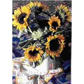Ceaco Floral Fantasy 550 Piece Puzzle - Honeymoon in Arles