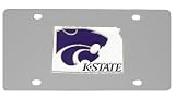 Kansas State Wildcats NCAA Logo License Plate