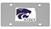 Kansas State Wildcats NCAA Logo License Plate