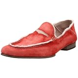 Donald J Pliner Men's Vian Loafer, Red/Mushroom, 8 M