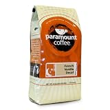 Paramount Coffee French Vanilla Decaf Ground 12 Ounce  Pack of 2 