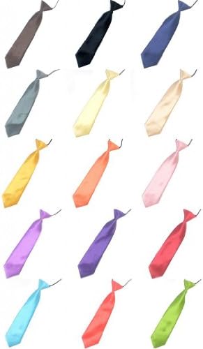 Juanshi Kid's Casual Style Polyester Arrow Solid Necktie