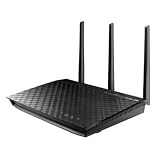 ASUS RT-N66U - 900Mbps Dual Band Wireless N Router, Gigabit LAN/WAN, 2x USB, Print FTP UPnP VPN Server, IPv6, 8x SSID, Wireless 3D HD content streaming, 3 Year Warranty