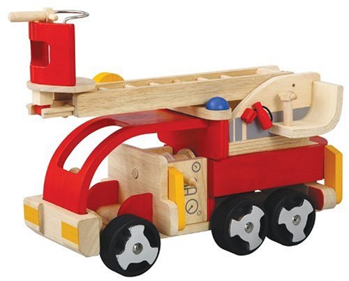 41sXfxS7YBL PlanToys Plan Activity Fire Engine  Vehicle (Doll Not Included)