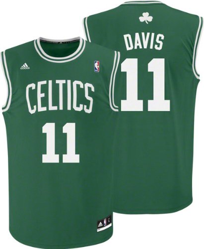 Adidas Boston Celtics Glen Davis Revolution 30 Replica Road Jersey Extra Large