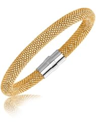Sterling Silver Lemon Hue Popcorn Style Bangle