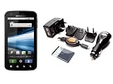 UltimateAddons Worldwide Travel Charging Kit + Emergency Battery for Motorola Atrix