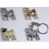 Pug Keychain
