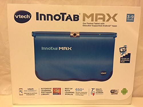 Vtech Innotab Max Kids Tablet & Free Vtech (Go Go Smart Wheels) Learning Tablet
