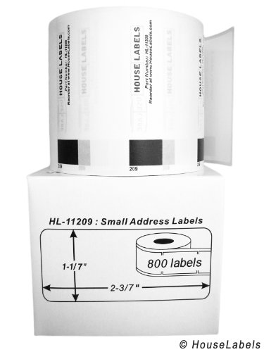 BROTHER-Compatible DK-1209 Small Address Labels (1-1/7