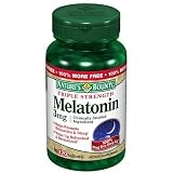 Nature's Bounty Melatonin, Triple Strength, 3 mg, Tablets, 120 ct.