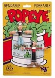 Retro Popeye and Olive Oyl Bendable FiguresIMAGE