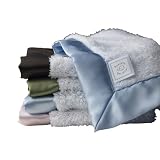 Swaddle Designs Baby Lovie Fuzzy Security Blanket - White