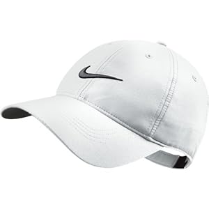 Nike Tech Swoosh Cap, White/Black, One Size