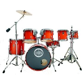 HB Drums Duke Series 7 pc Lacquer Tour Drum Set