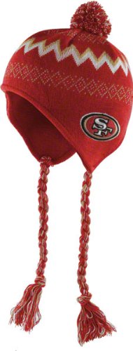 San Francisco 49ers Toddler Tassel Knit Pom Hat
