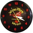 Wurlitzer Music Neon Wall Clock 20 Inch Made In USA New