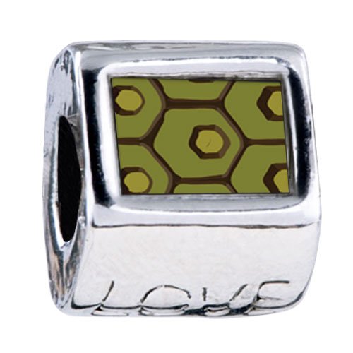 Soufeel Tortoise Skin Charm Photo Italian Fits All Pandora/troll/chamilia