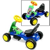 MiniMotors Toy Go-Kart - Blazin' Blue