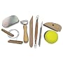 Potter's Tool Kit with 8 Essential Tools