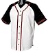 Champion 6.7 oz Contrasting Raglan Sleeve Baseball Jersey with Braid Trim - T1394