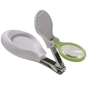 Safety 1st Clear View Nail Clipper, Spring Green