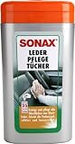 SONAX 04123000 LederPflegeTücher Box